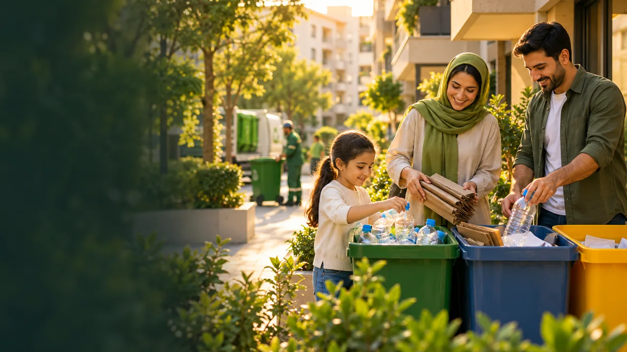 تفکیک پسماند خشک در خانه و مشارکت شهروندان در بازیافت